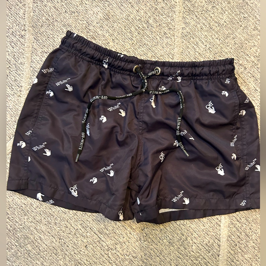 Off White Pool Short.